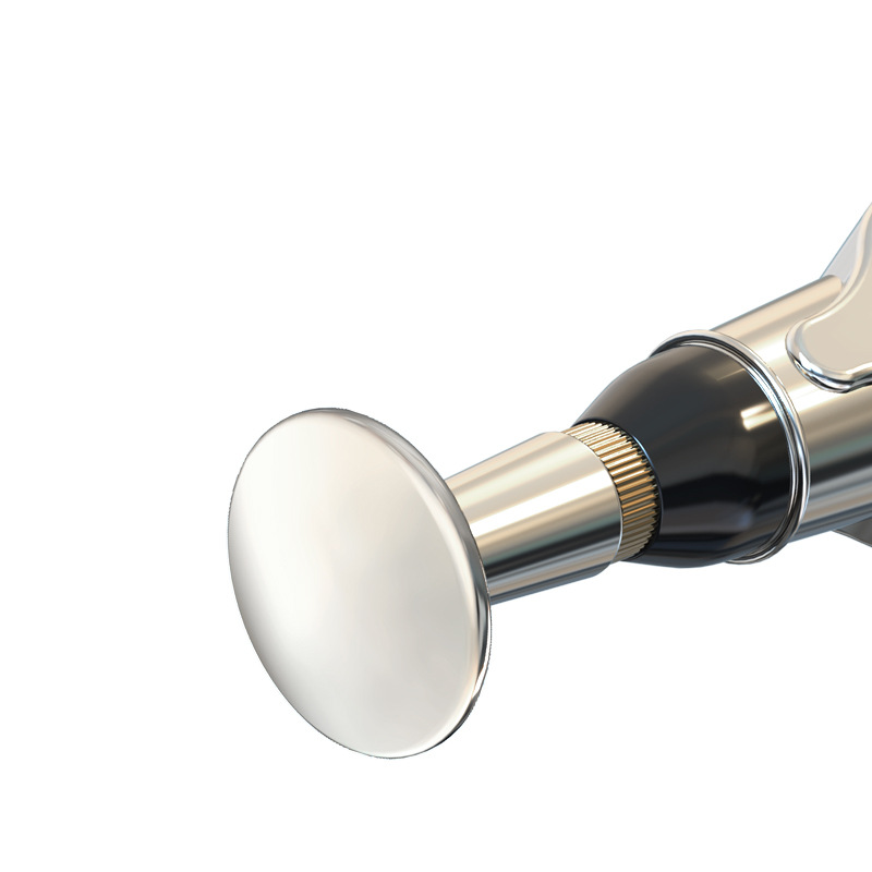 Jiuai Electric Massage Vibrator Pen with Wireless Remote, Variable Frequency, Metal Finish - Image 3