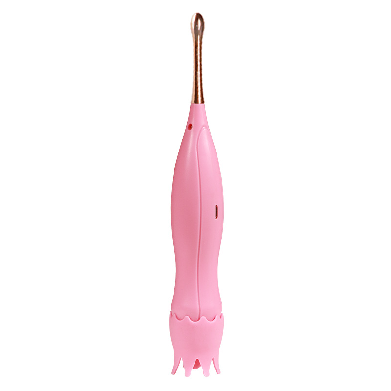 Double-Headed Rechargeable Silicone Massage Vibrator with Wireless Remote Control - Image 2