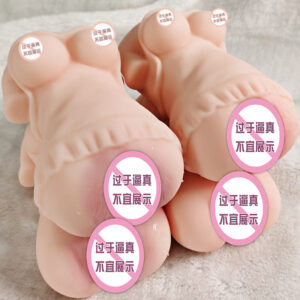 Jiuai Airplane Cup Mold Replica Male Masturbation Device in TPE, Half-Body Doll Style, Manual Use