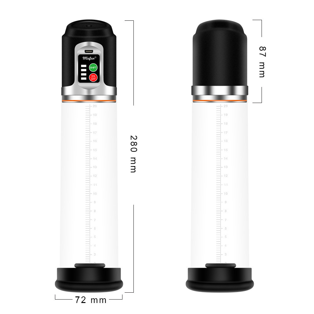 Men's Negative Pressure Vacuum Masturbation Device MM-230, Smart LCD Trainer, Button Control - Image 5