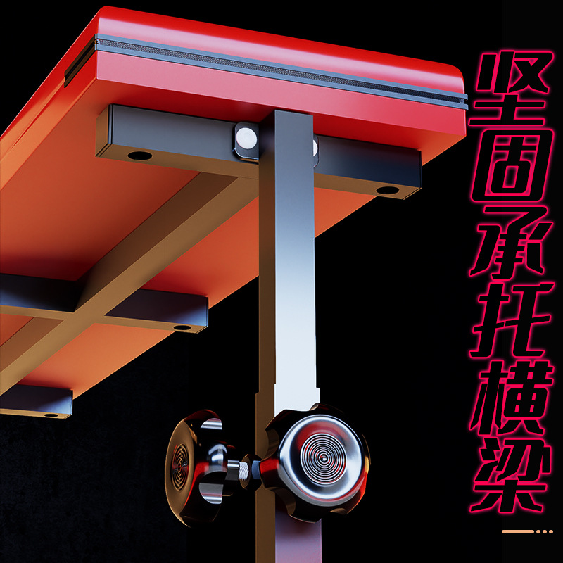 Jiuai SM Wooden Horse Stool with Hand and Foot Cuffs, Metal Bondage Restraint Set for Couples - Image 3