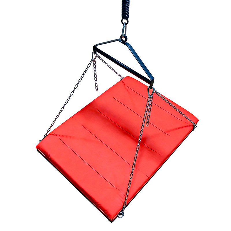 Metal Bondage Swing with Leather Seat for Couples - Image 3