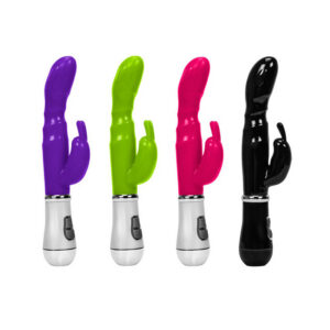 Multi-Point G-Spot Vibrator Stick, Silicone Handheld Massager with Multi-Frequency Vibration