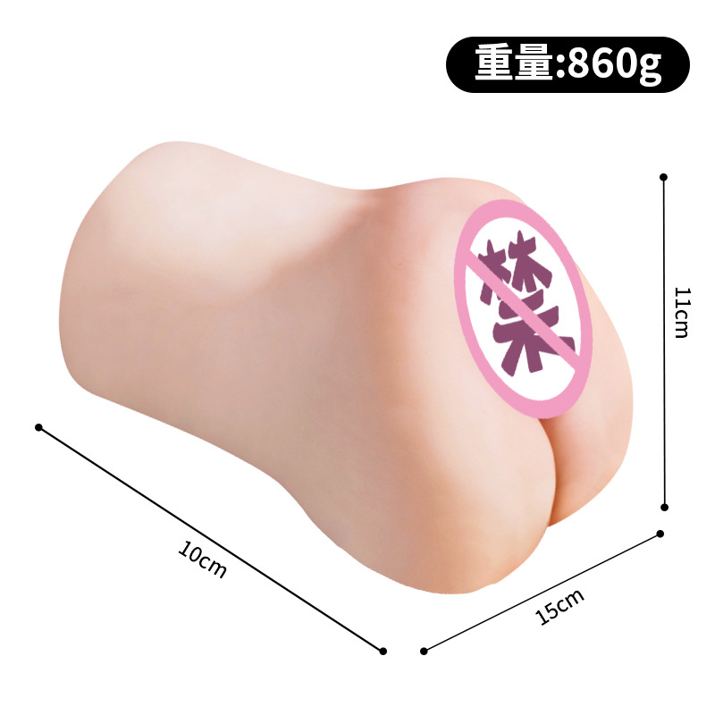 Jiuai Twin Sisters Half-Body Masturbator, TPE Inverted Mold, Manual Use - Image 5