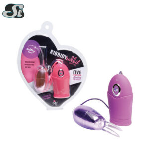 Couple's Vibrating Egg Vibrator, Multi-Frequency Silicone Toy, Quiet Purple
