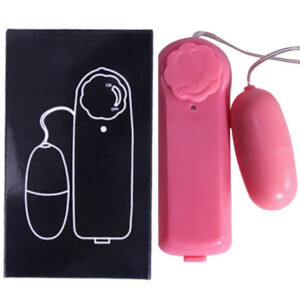 Jiuai Mini Remote Control Vibrating Egg for Women, Silent 30dB, USB Rechargeable, Pink