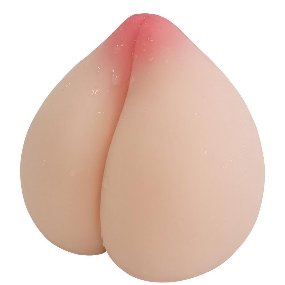 Peach Airplane Cup Male Masturbator, Transparent TPE Sleeve with Heating Rod and 60ml Oil - Image 5