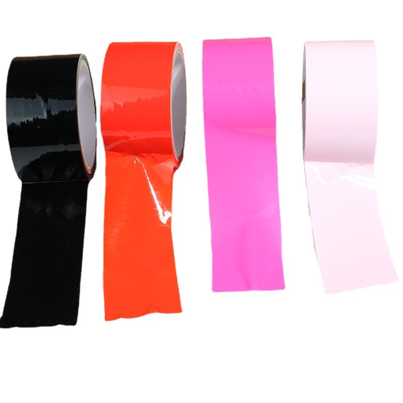 Jiuai SM Bondage Electrostatic Tape 10m Red PVC Couple Role Play Accessory - Image 4