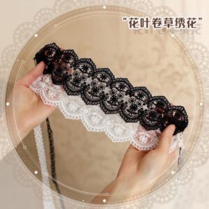 Lace Half-Cover Blindfold Veil, White Transparent Eye Mask, Abstinence-Style Sexy Accessory