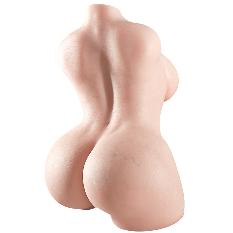 Realistic TPE Half-Body Doll with Large Buttocks, Manual Male Masturbator - Image 5
