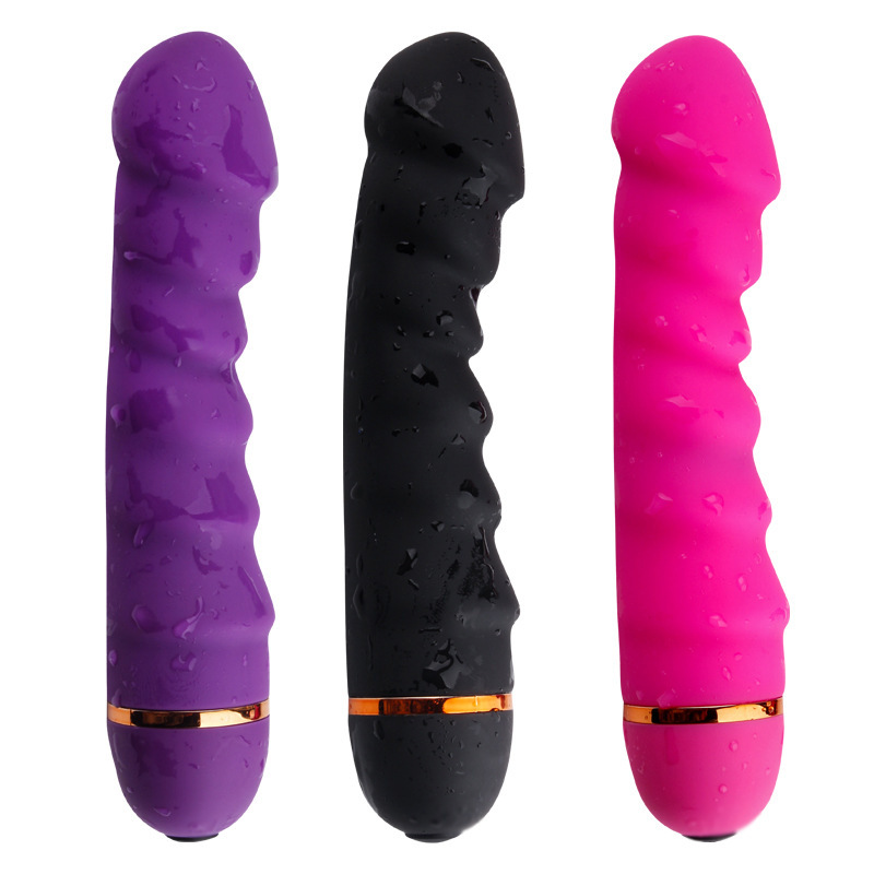 Vibrating Prostate Massager, Silicone Anal Plug with Button Control, Purple - Image 5