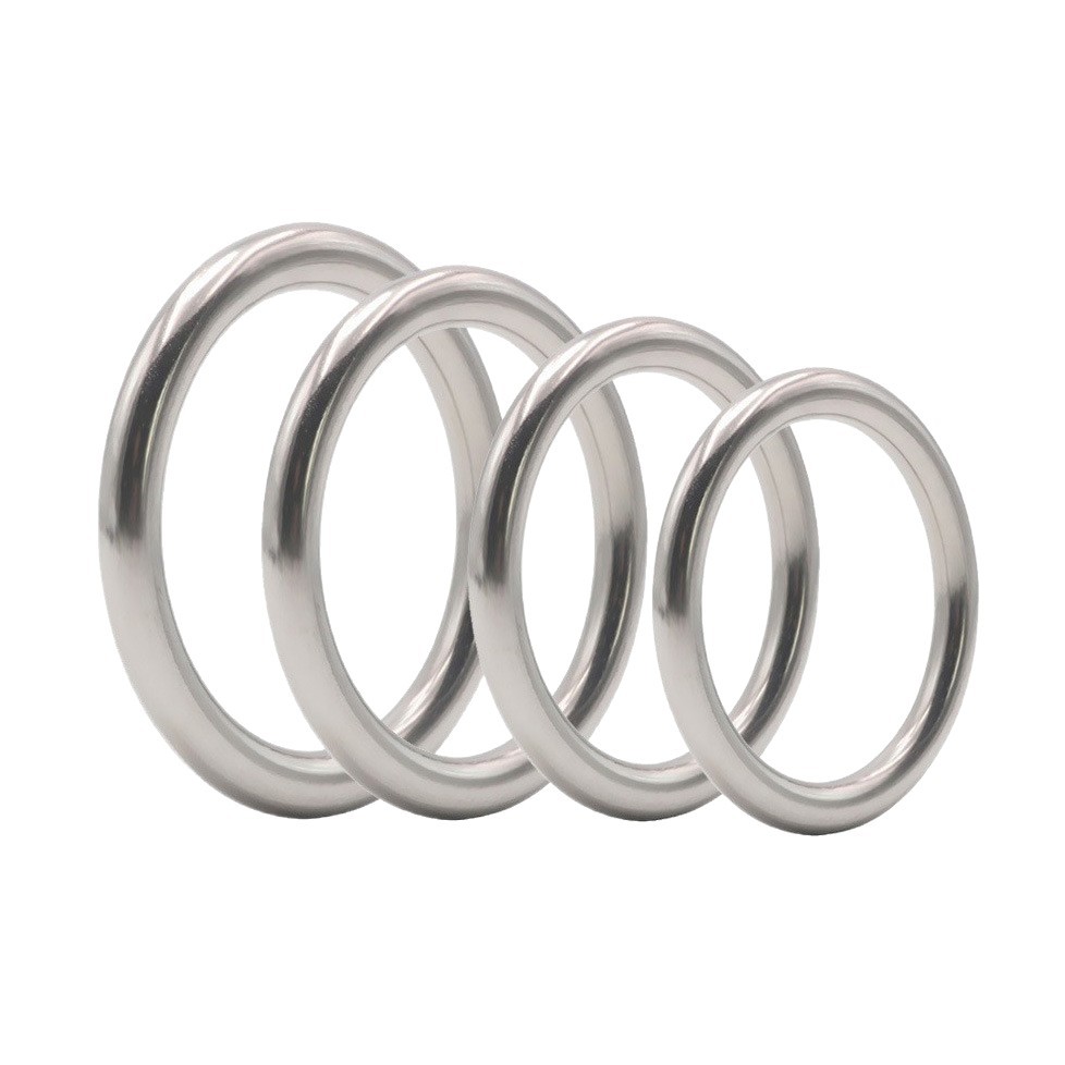 Metal Lock Ring for Men, 50mm Inner Diameter Foreskin Restraint Ring, Non-Vibrating Cock Ring - Image 5