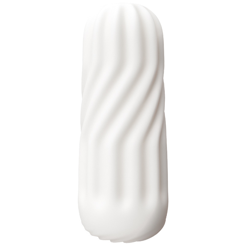 Jiuai Airplane Egg Mini Male Masturbator, Portable Pocket-Size Manual TPE Cup - Image 3