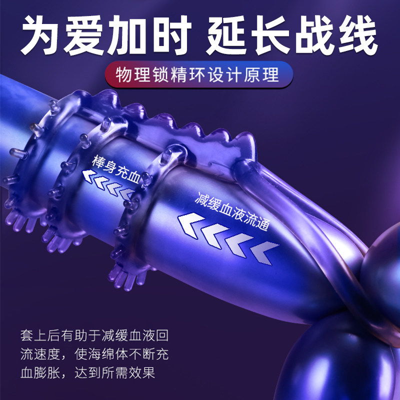 Dragon Bone Non-Vibrating Cock Ring, Soft Silicone Delay Ring for Men - Image 3