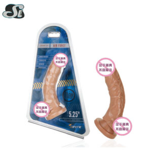 Realistic Male Masturbator Sleeve, Soft PVC Textured Stroker, Flesh Tone