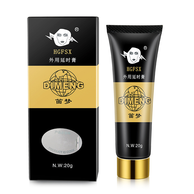 Dimeng Dacronine Black Widow External Delay Cream 20g Men's Long-Lasting Plant Extract - Image 5