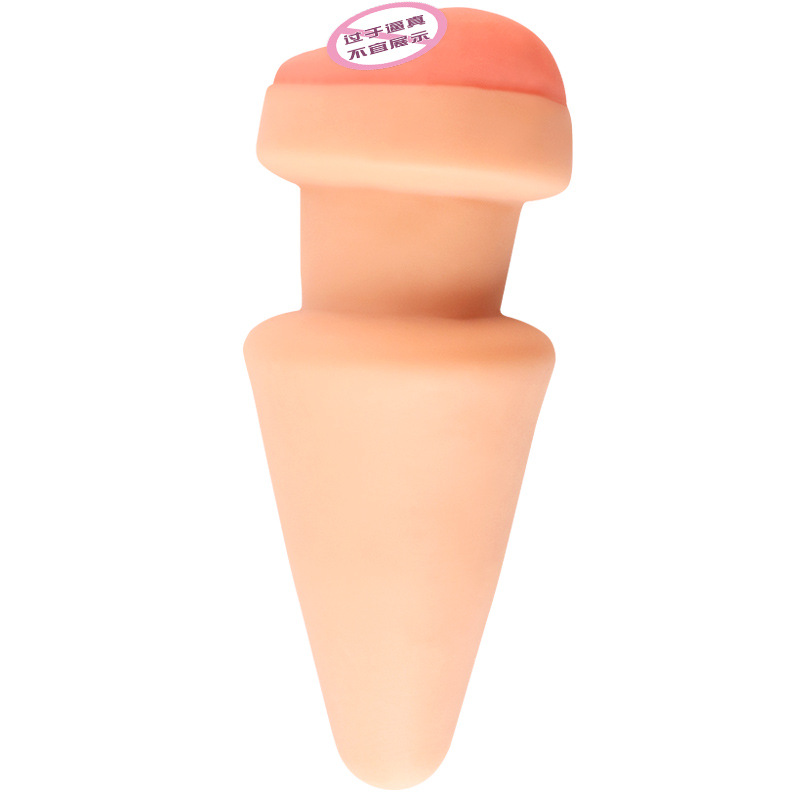 Conical Anal Plug in TPE, Skin Tone, Adult Anal Toy - Image 5