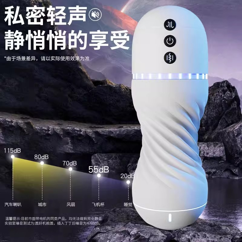 Electric Airplane Cup Male Masturbator with Automatic Suction and Squeeze - Image 3