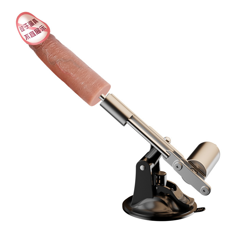 Automatic High-Speed Thrusting Machine with Soft Silicone Dildo Attachment, Black - Image 5