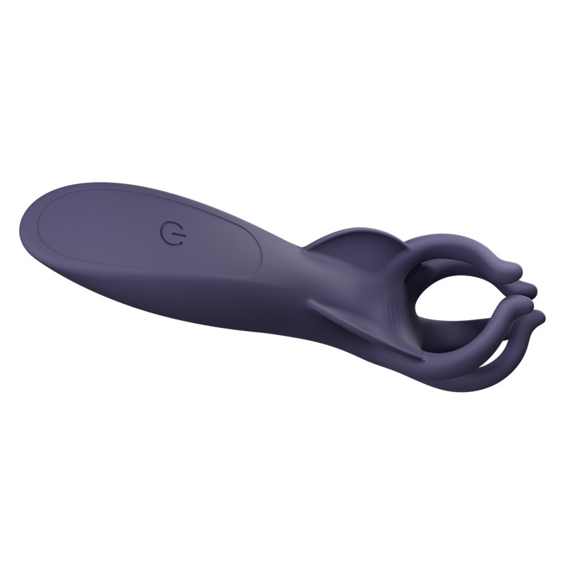 10-Frequency Vibrating Male Masturbator Cup with Button Control and Silicone Sleeve - Image 5