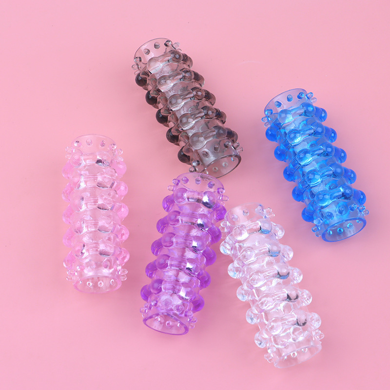 Dragon Ball Textured Locking Penis Ring, TPE Wolf Teeth Granules, Adult Men - Image 3