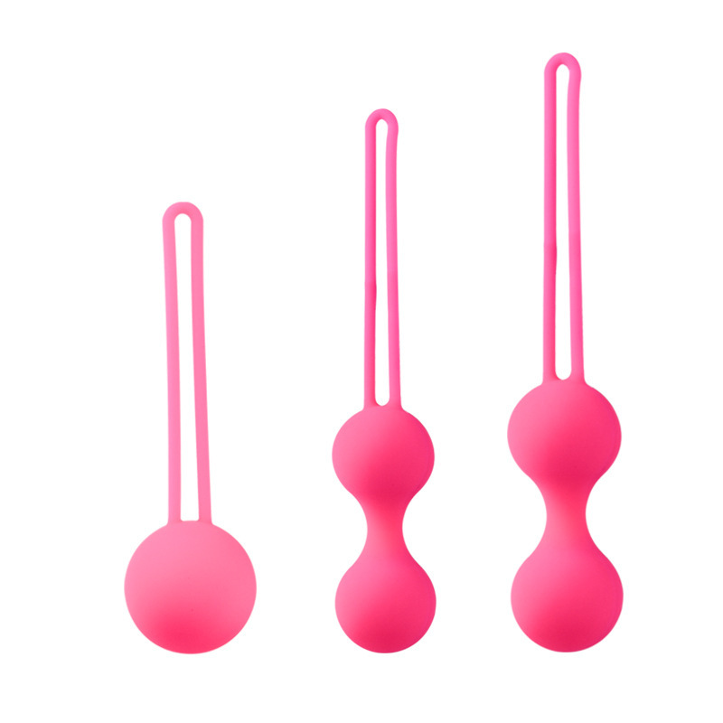 Smart Kegel Training Balls, Vibrating Silicone Dual-Ball Vaginal Exerciser, Purple - Image 3