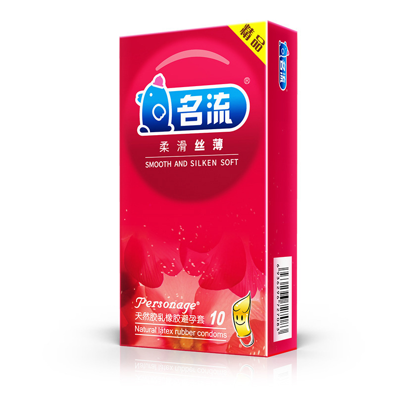Celebrity Condoms Ultra-Thin Silky Smooth, Medium, Pack of 10 - Image 2