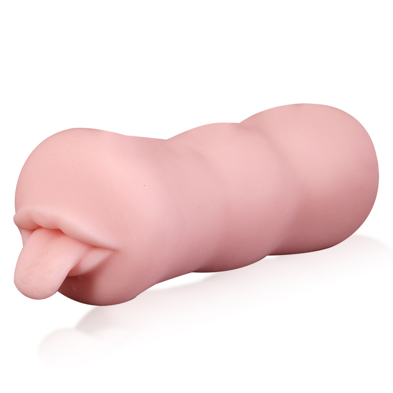 Jiuai Manual Male Masturbator Cup TPE Inverted Mold Flesh Color - Image 2