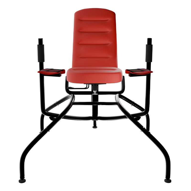 Multifunctional Adult Couple Chair with Metal Frame and Black Faux Leather - Image 5