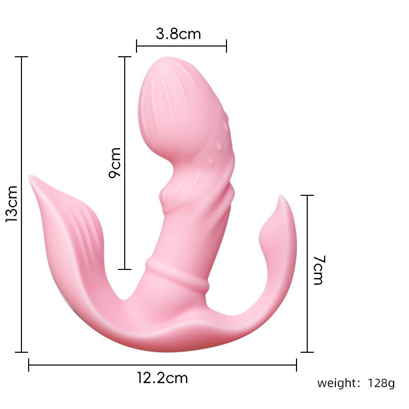 Jiuai App-Controlled Wearable Egg Vibrator with Remote, 10 Vibration Modes, Pink Silicone - Image 5