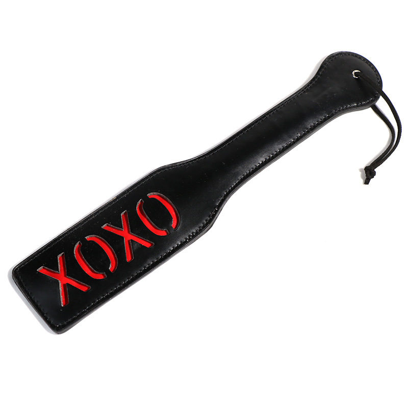 Leather Hand Clapping Paddle for Adult Couples, Colorful Double-Layer Rivet Design - Image 4
