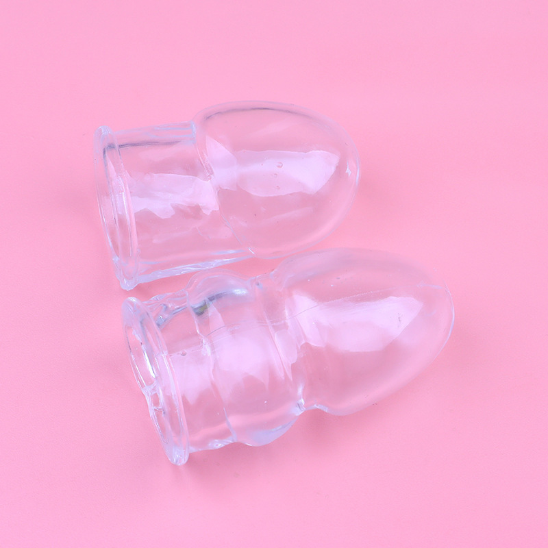 Open-Ended TPE Penis Sleeve with Textured Spikes, Crystal Finish, Manual Control - Image 3