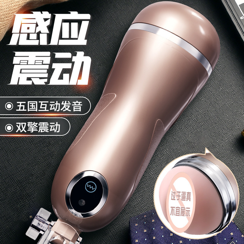 Mystery Fantasy 001 Vibrating Male Masturbator with Suction and Sound - Image 3