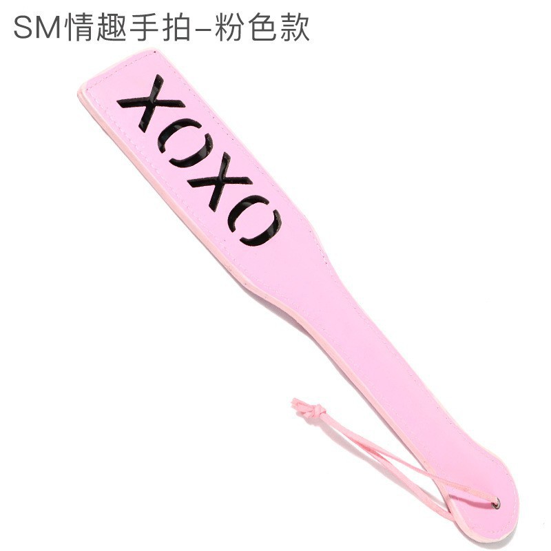 SM Faux Leather Handcuffs and Whip Set for Adult Couples - Image 4