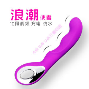 Inspur G-Spot Vibrator, 10-Frequency Silicone Rechargeable Adult Massager