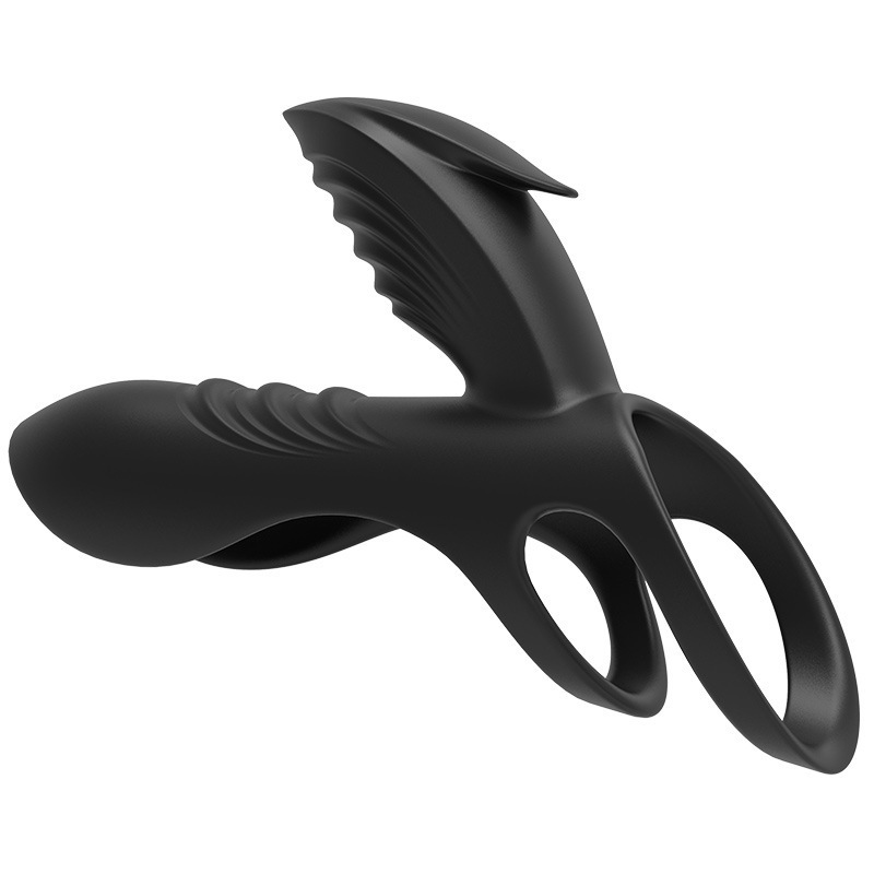 Shen Dun Vibrating Male Training Device, Black, Adult Couple Flirting Toy - Image 5