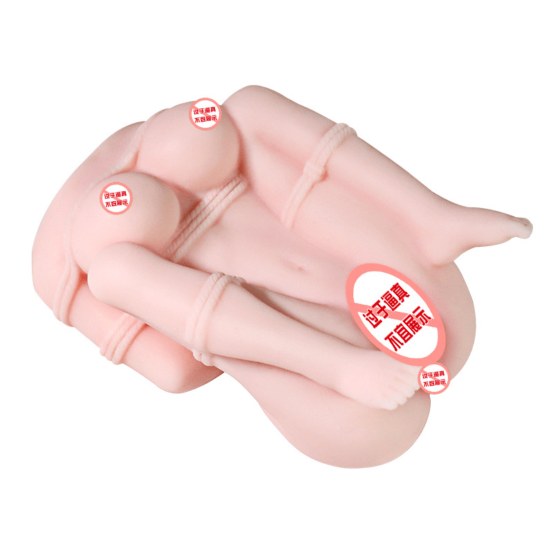 Jiuai Half-Body Inflatable Male Masturbator TPE Manual Adult Toy - Image 5