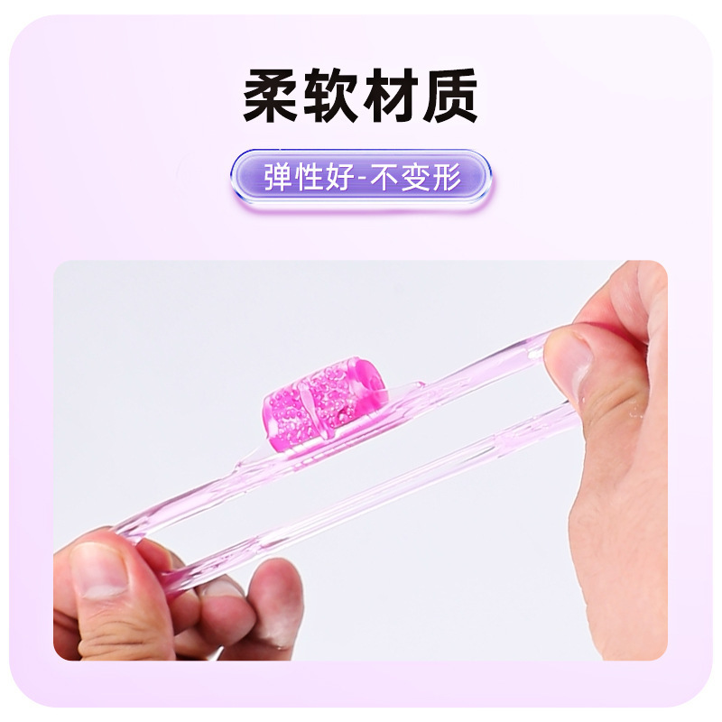 Mystery Butterfly Love Vibrating Ring with Large Particles for Adults - Image 4