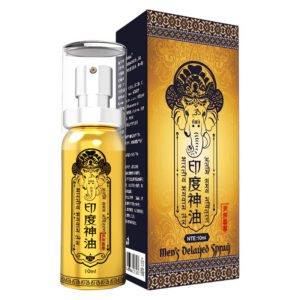 Male Delay Spray 10ml Plant-Based Topical Formula for Extended Pleasure