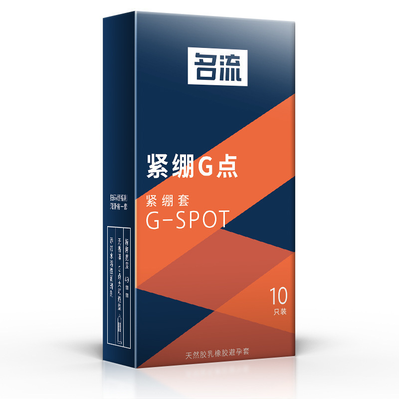 Celebrity Condoms G-Spot Tight 10-Pack Ultra-Thin Hyaluronic Acid Lubricated Medium - Image 5