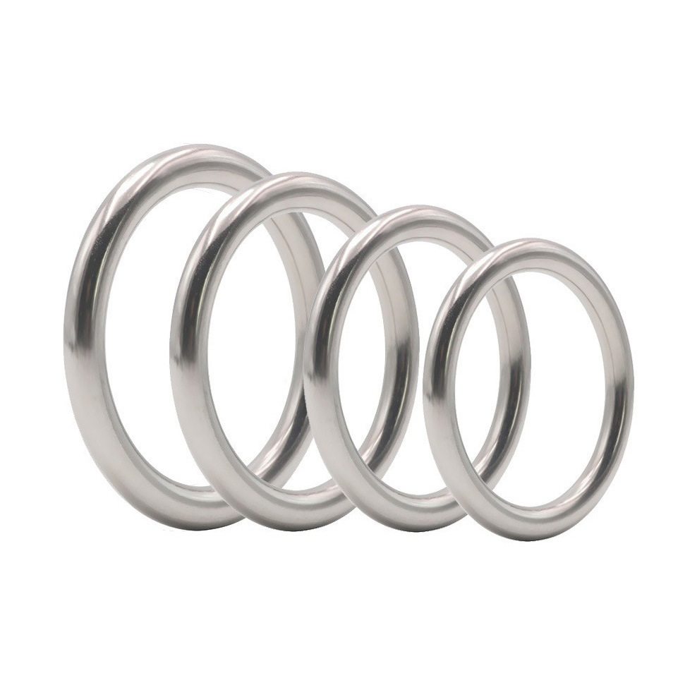 Metal Lock Ring for Men, 50mm Inner Diameter Foreskin Restraint Ring, Non-Vibrating Cock Ring - Image 4