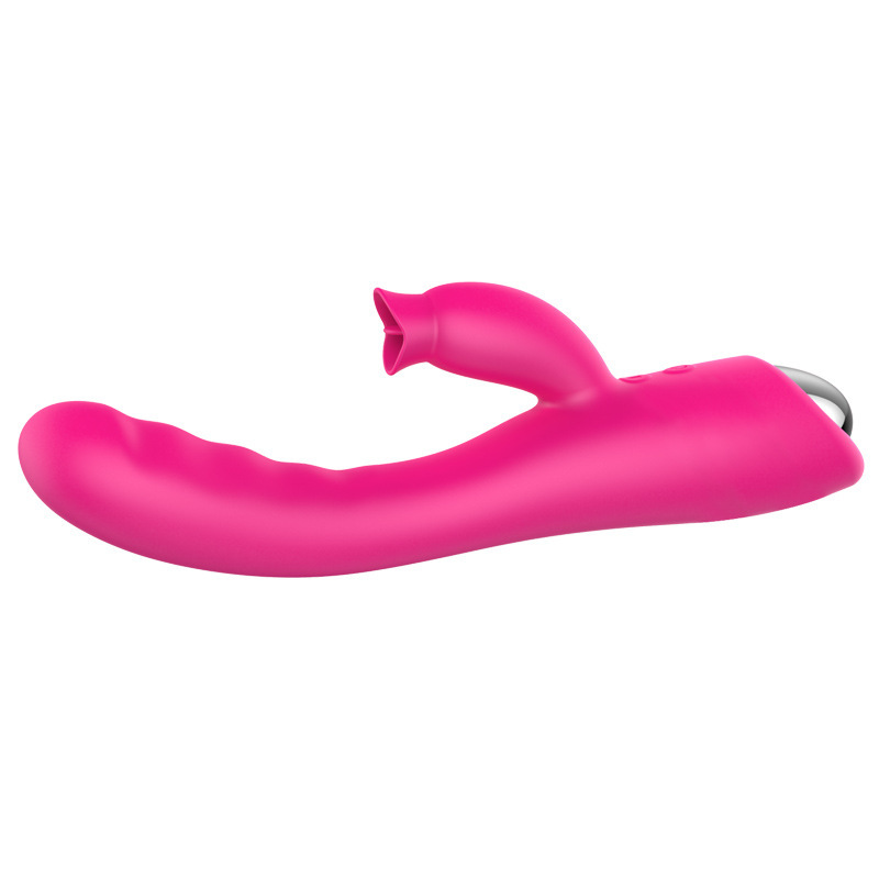 Tongue-Licking Telescopic G-spot Vibrator with Heating and Swing Motion - Image 5