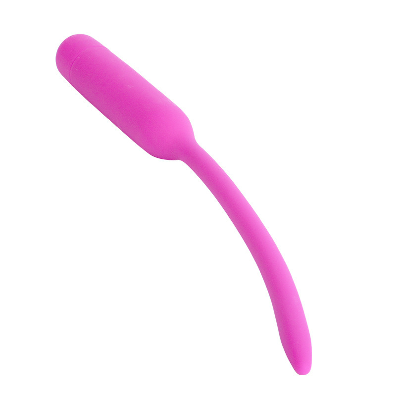 Jiuai Silicone Vibrating Prostate Massage Trainer with Urethral Sound, Adult Electric Stimulator - Image 4