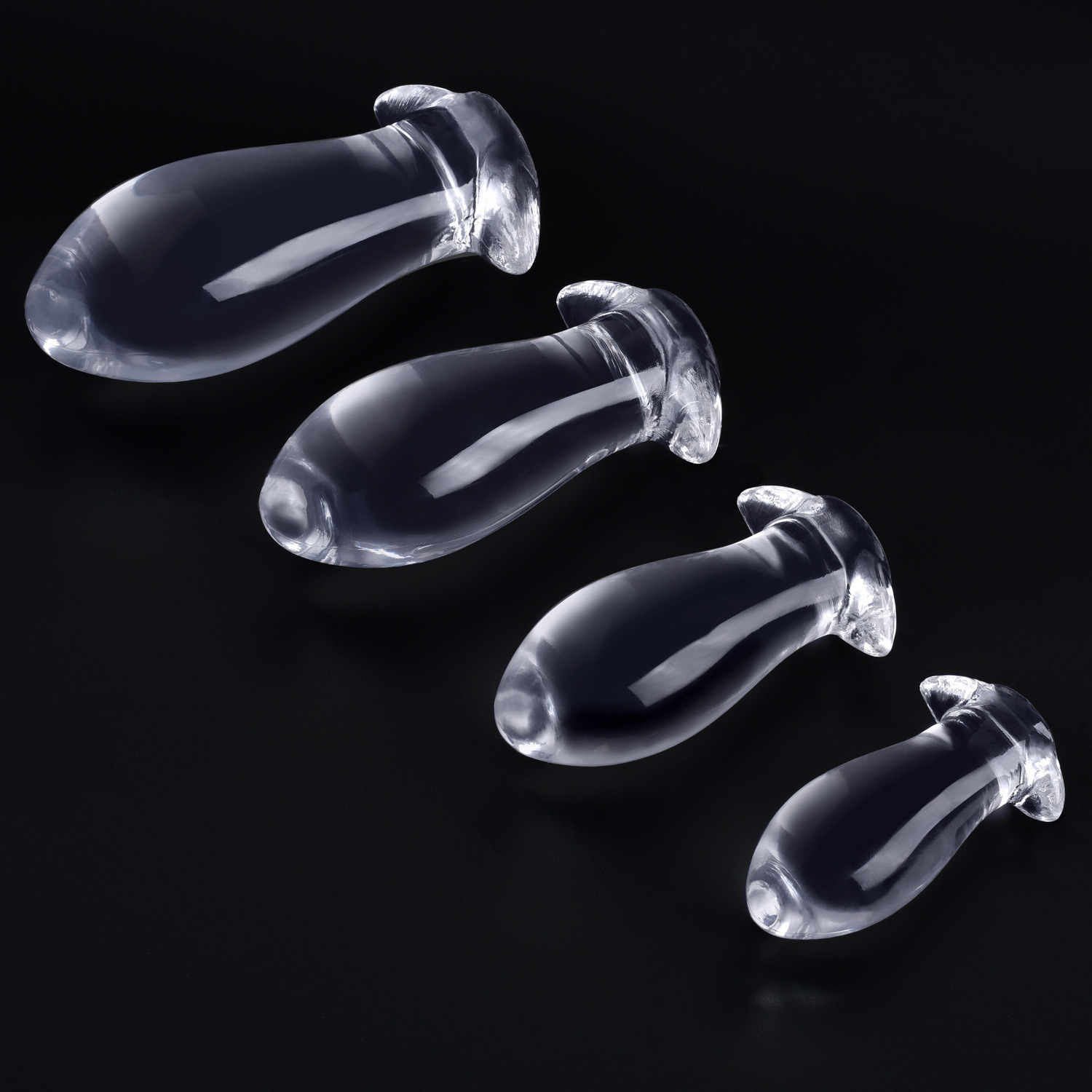 Posterior Dragon Egg Anal Plug, XL TPE Textured Wearable Plug for Adults - Image 2