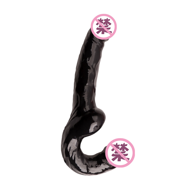 Sisterly Communication Double-Headed Wearable Vibrator for Lesbian Couples, TPE Dual Stimulation - Image 5