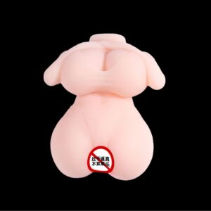 Realistic TPE Male Masturbator Cup with Uterus-Shaped Channel, 390 g Textured Sleeve