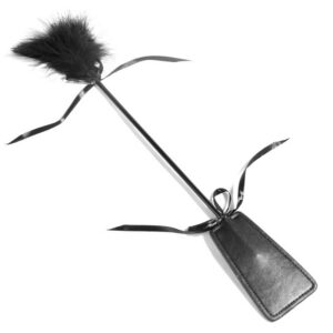 Jiuai SM Feather & Leather Spanking Paddle for Couples