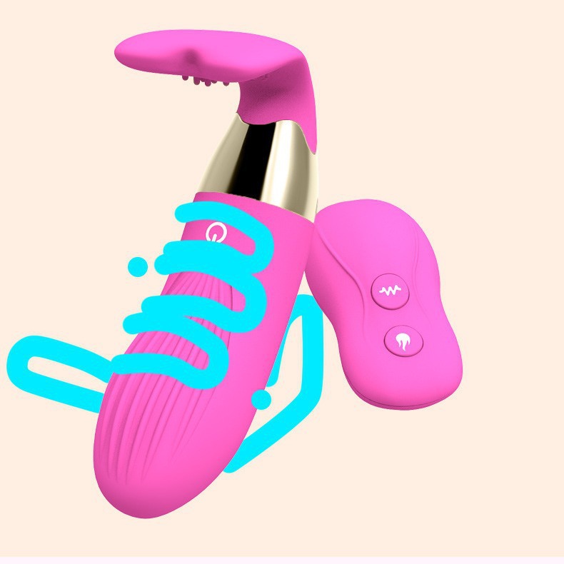 Remote Control Vibrating Prostate Massager Silicone Anal Plug with Wearable Design - Image 4