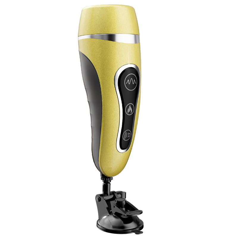 Jiuai Mermaid Aircraft Cup Electric Male Masturbator with Vibration, ABS and TPE - Image 5