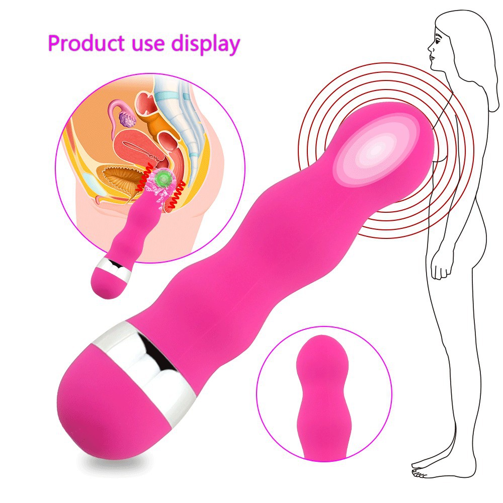 Small King Kong Mini Vibrator, Rose Red ABS Massage Stick for Women - Image 4